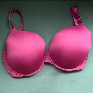 Victoria's Secret Burgundy Seamless Bra 36DDD